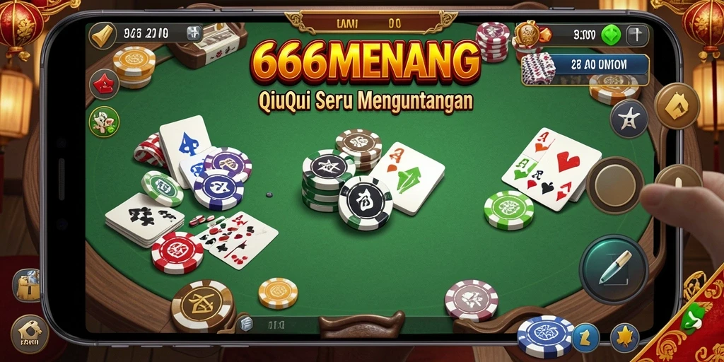 Screenshot gameplay QiuQiu yang seru di 666MENANG.