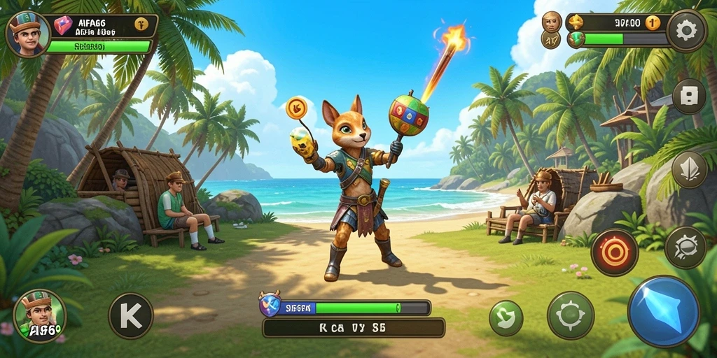 Tangkapan layar AIFA66 yang menunjukkan gameplay seru dan menarik.