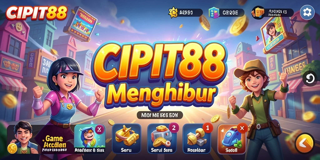 Tampilan gameplay seru dari CIPIT88 yang penuh aksi.