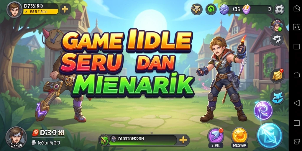 Tampilan gameplay D73 yang seru dan menarik.