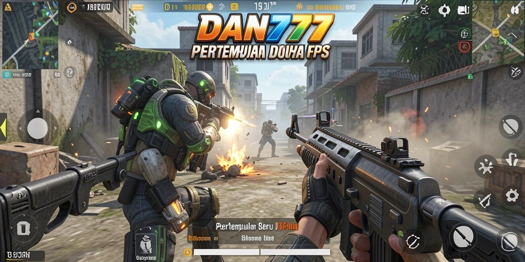 Tampilkan aksi seru gameplay FPS dalam DAN777.