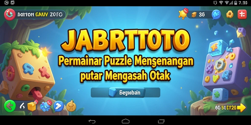 Tampilan gameplay JABARTOTO yang seru dan menantang.
