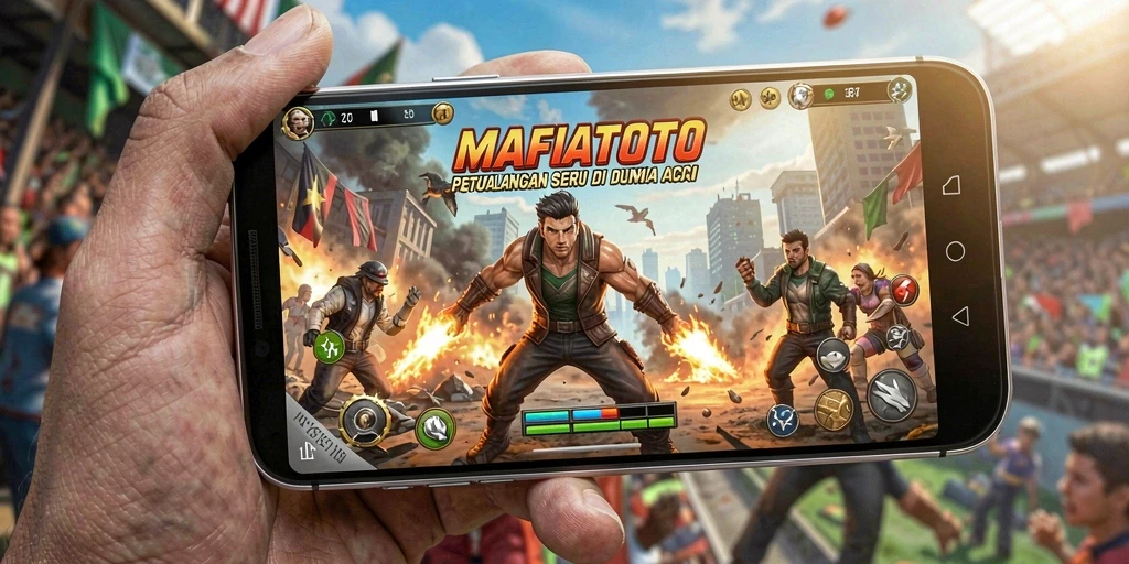 Tampilan gameplay MAFIATOTO yang penuh aksi dan mendebarkan.