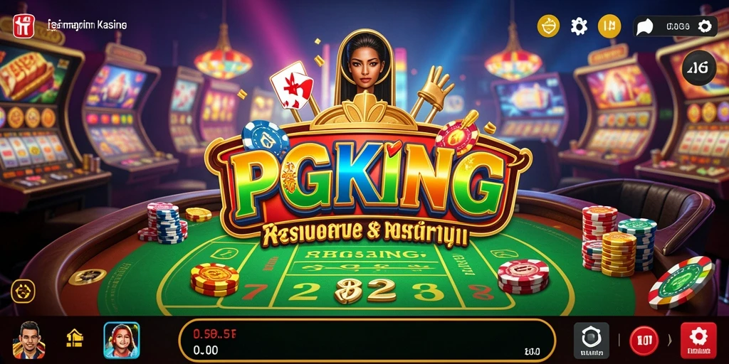 Tampilan gameplay PGKING yang menawan dan interaktif.