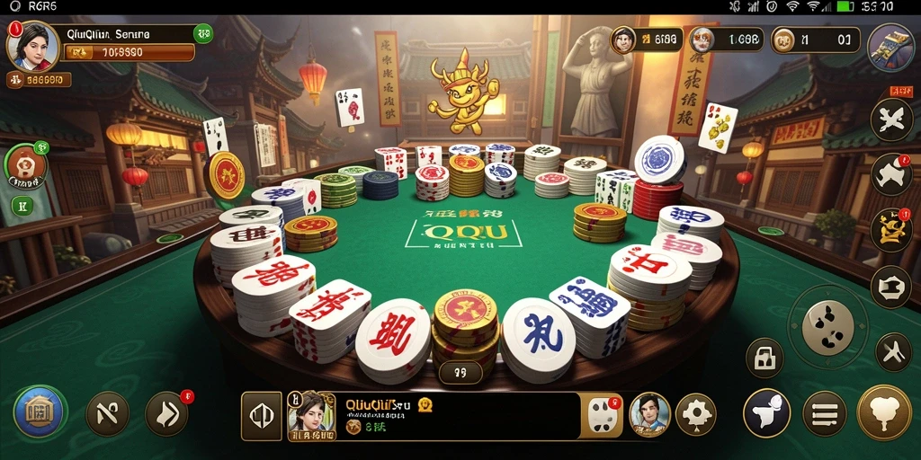 Screenshot gameplay R6R6 yang penuh aksi QiuQiu.
