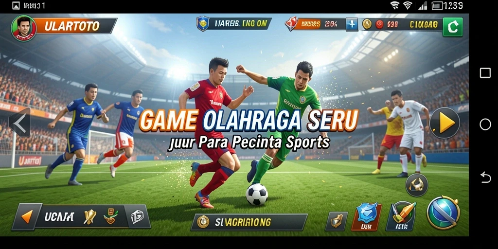 Tampilan gameplay ULARTOTO yang mendebarkan dan seru saat bertanding.